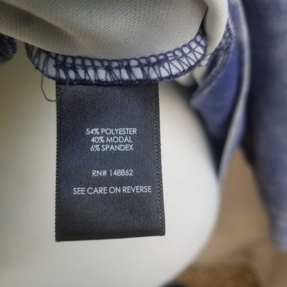 torrid Hooded Active Full Zip Jacket Sz M/L Thumb Holes Indigo Athleisure Casual - Picture 6 of 9